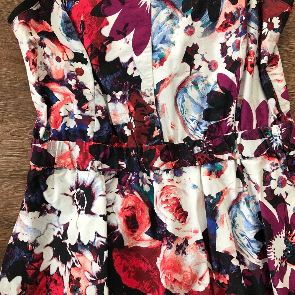 Watercolor Floral Dress - Picture 5 of 5